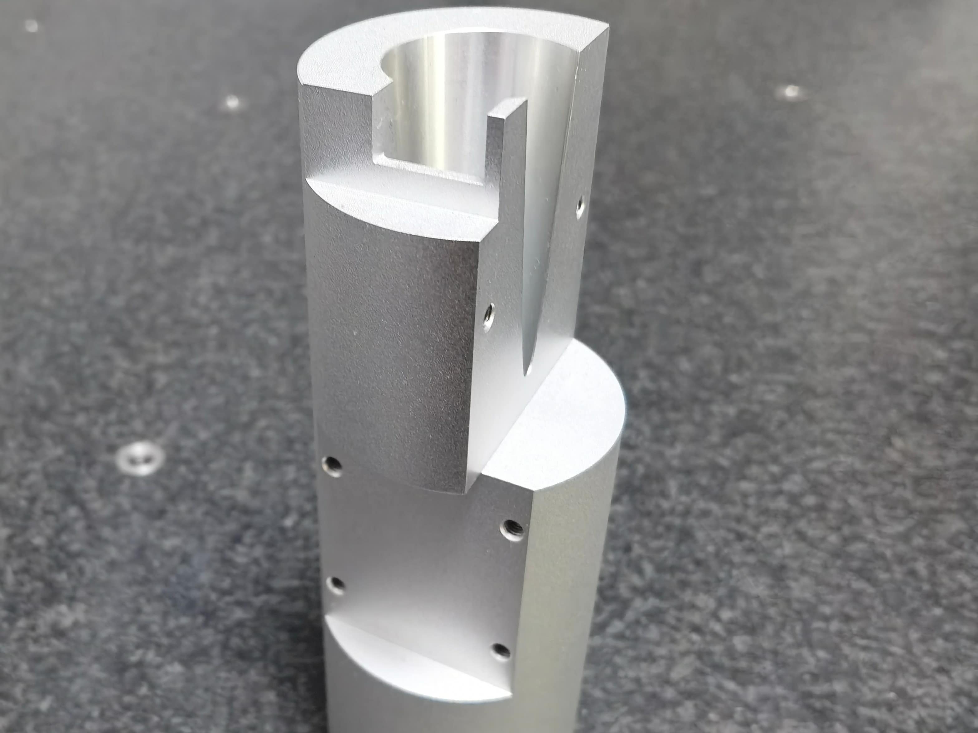 aluminum produced from cnc machining